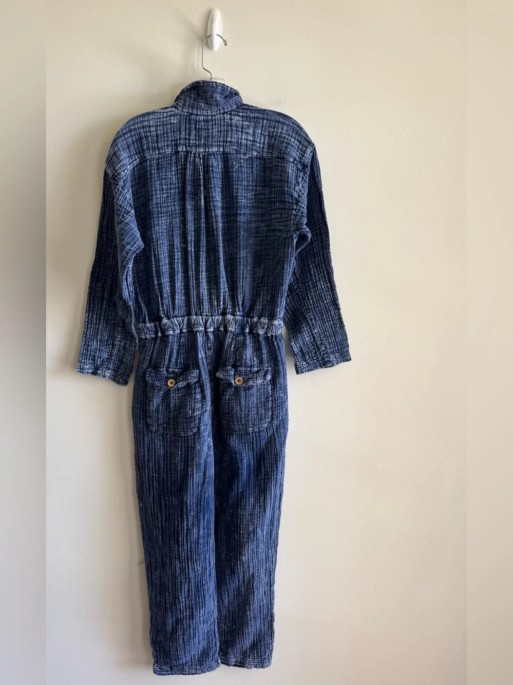 Free People Madrid Double Cloth One Piece Jumpsuit